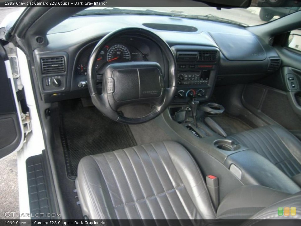 Dark Gray Interior Prime Interior for the 1999 Chevrolet Camaro Z28 Coupe #45527904