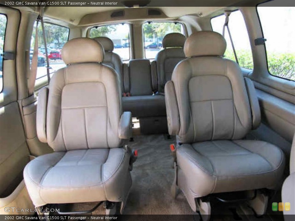 Neutral Interior Photo for the 2002 GMC Savana Van G1500 SLT Passenger #45528772