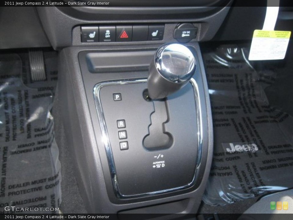 Dark Slate Gray Interior Transmission for the 2011 Jeep Compass 2.4 Latitude #45530532