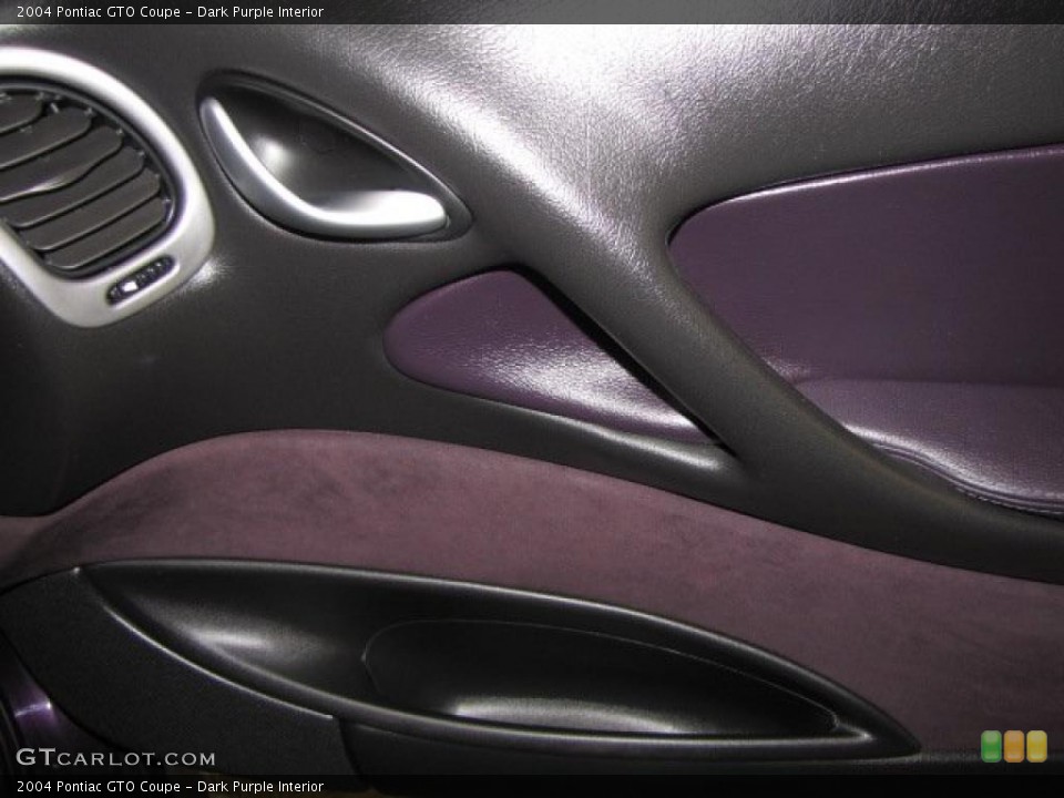 Dark Purple Interior Door Panel for the 2004 Pontiac GTO Coupe #45530708