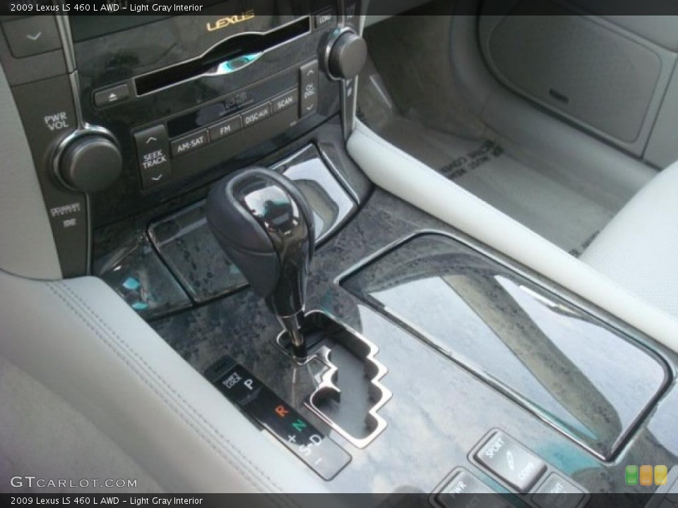 Light Gray Interior Transmission for the 2009 Lexus LS 460 L AWD #45531760