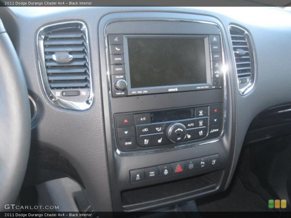 Black Interior Controls for the 2011 Dodge Durango Citadel 4x4 #45533067