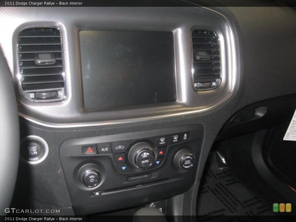 Black Interior Controls for the 2011 Dodge Charger Rallye #45533209