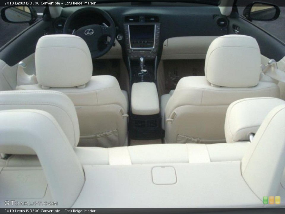 Ecru Beige Interior Photo for the 2010 Lexus IS 350C Convertible #45533233