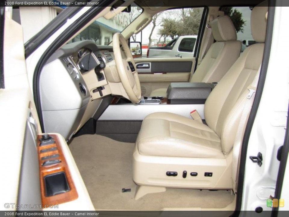 Camel Interior Photo for the 2008 Ford Expedition EL Eddie Bauer #45533769