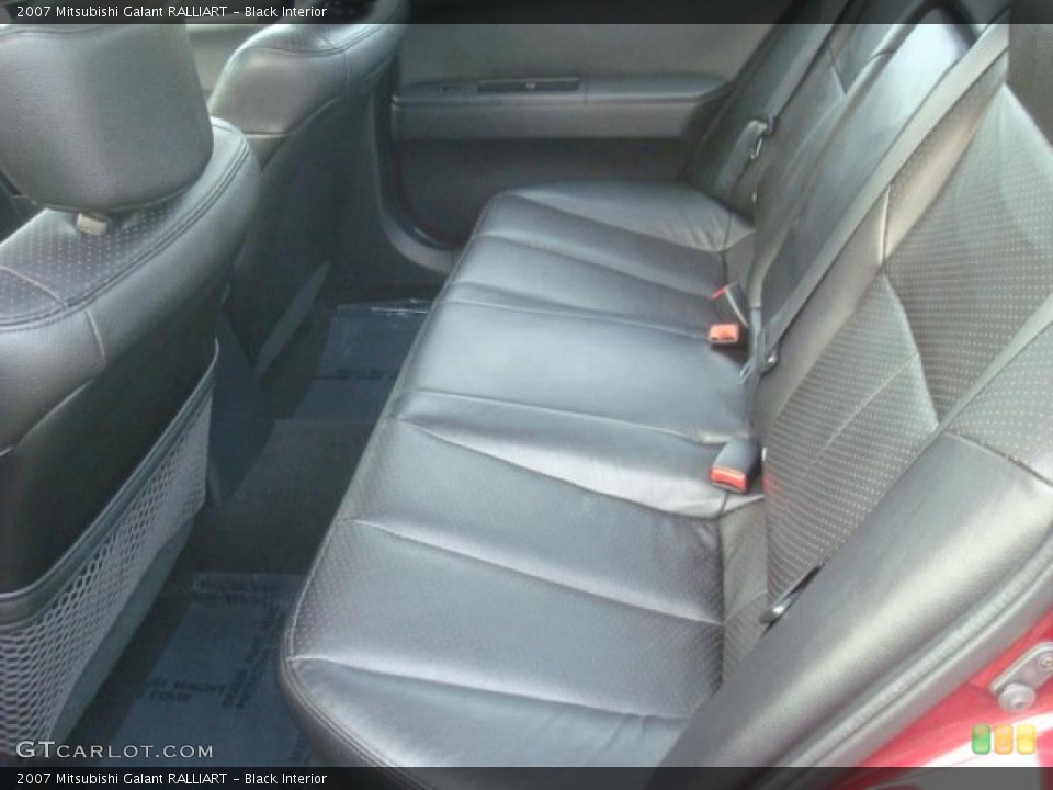 Black Interior Photo for the 2007 Mitsubishi Galant RALLIART #45534589