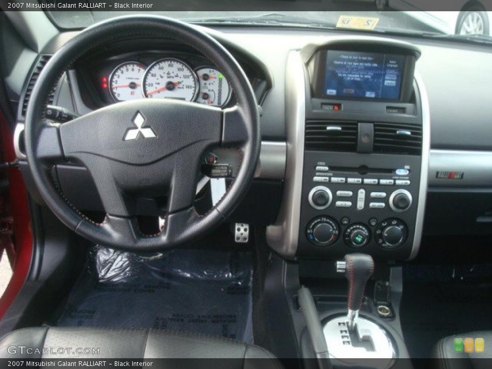 Black Interior Dashboard for the 2007 Mitsubishi Galant RALLIART #45534593