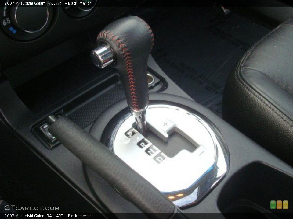 Black Interior Transmission for the 2007 Mitsubishi Galant RALLIART #45534861