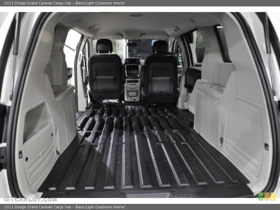 Black/Light Graystone Interior Trunk for the 2011 Dodge Grand Caravan Cargo Van #45535497