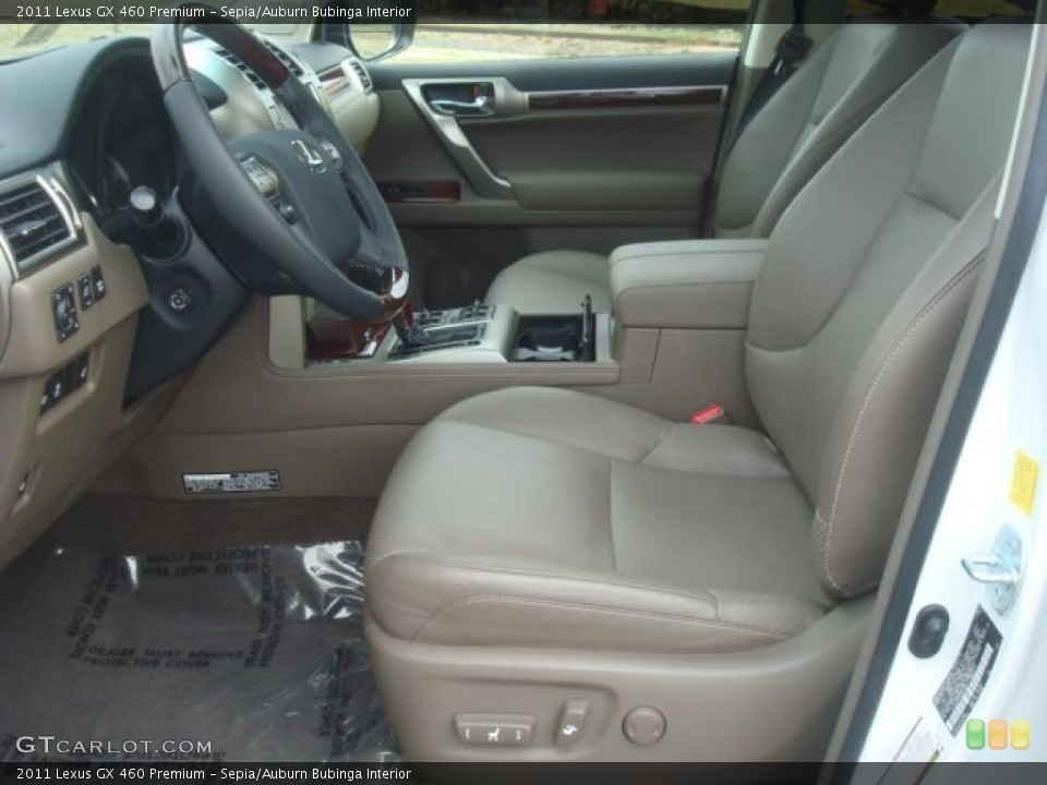 Sepia/Auburn Bubinga Interior Photo for the 2011 Lexus GX 460 Premium #45535501