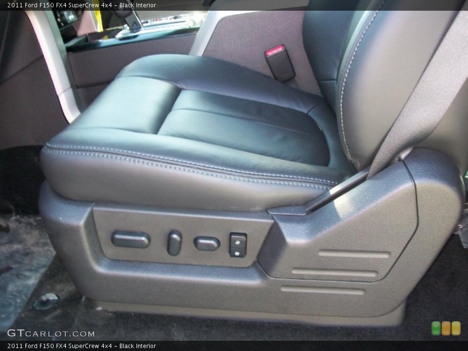 Black Interior Photo for the 2011 Ford F150 FX4 SuperCrew 4x4 #45537574