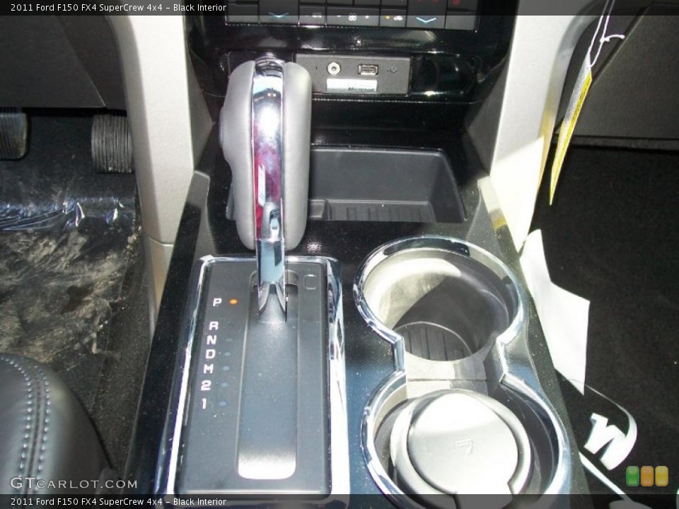 Black Interior Transmission for the 2011 Ford F150 FX4 SuperCrew 4x4 #45537630