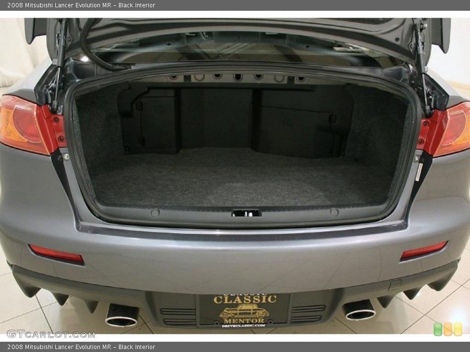 Black Interior Trunk for the 2008 Mitsubishi Lancer Evolution MR #45538351