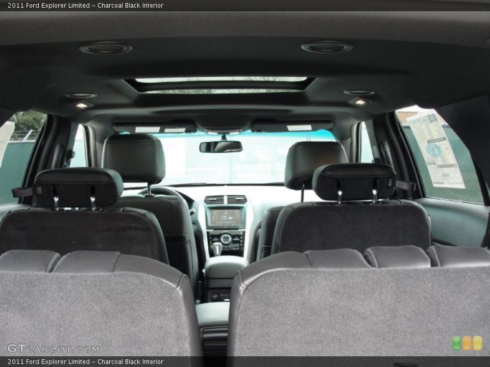 Charcoal Black Interior Photo for the 2011 Ford Explorer Limited #45538698