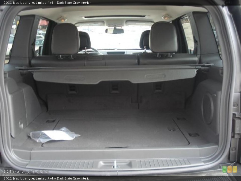 Dark Slate Gray Interior Trunk for the 2011 Jeep Liberty Jet Limited 4x4 #45538949