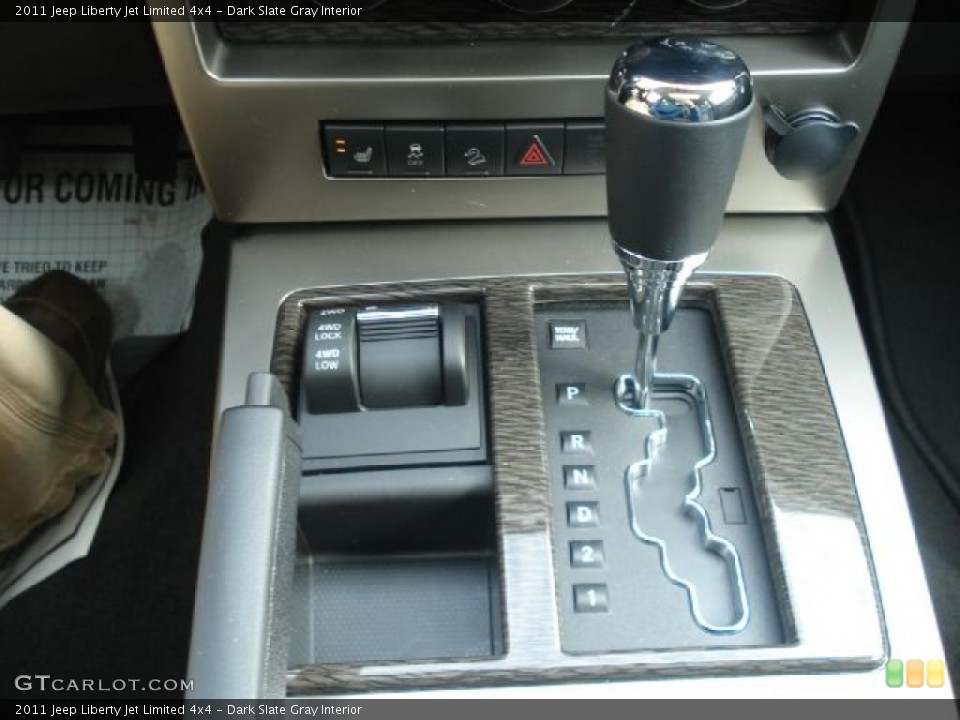 Dark Slate Gray Interior Transmission for the 2011 Jeep Liberty Jet Limited 4x4 #45539022