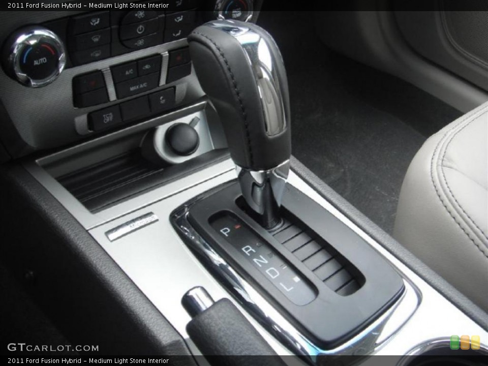Medium Light Stone Interior Transmission for the 2011 Ford Fusion Hybrid #45539591