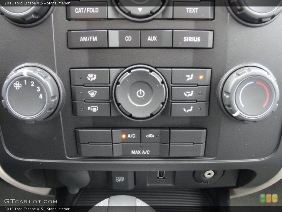 Stone Interior Controls for the 2011 Ford Escape XLS #45540359