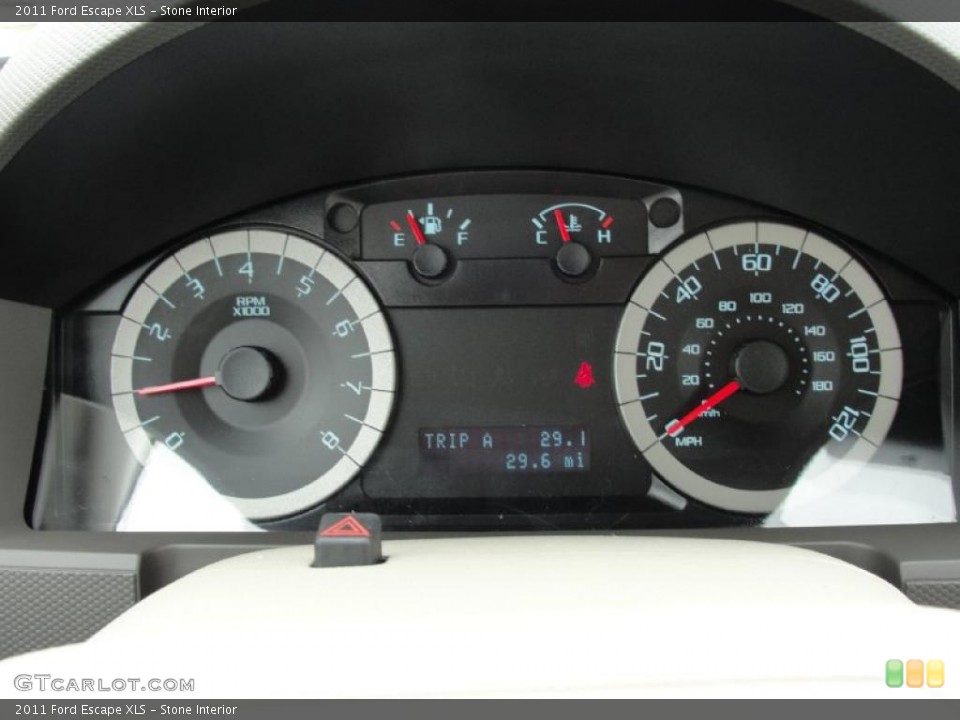 Stone Interior Gauges for the 2011 Ford Escape XLS #45540399