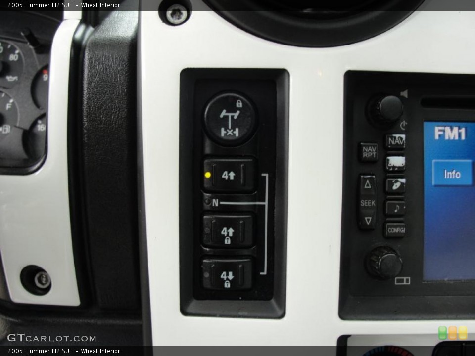 Wheat Interior Controls for the 2005 Hummer H2 SUT #45541723
