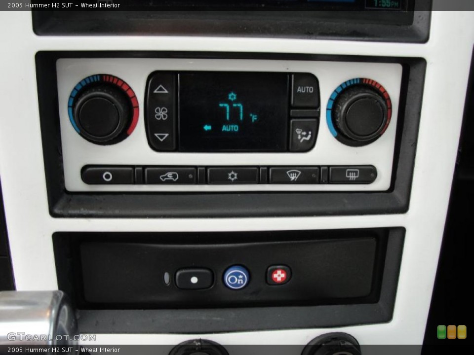 Wheat Interior Controls for the 2005 Hummer H2 SUT #45541727