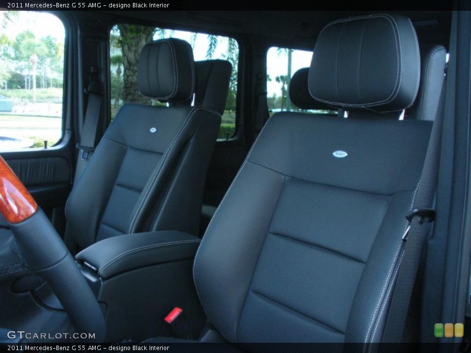 designo Black Interior Photo for the 2011 Mercedes-Benz G 55 AMG #45545053