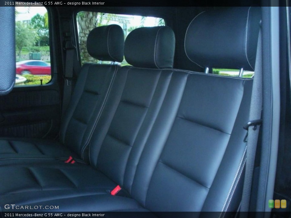 designo Black Interior Photo for the 2011 Mercedes-Benz G 55 AMG #45545069