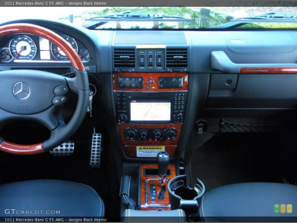 designo Black Interior Dashboard for the 2011 Mercedes-Benz G 55 AMG #45545118