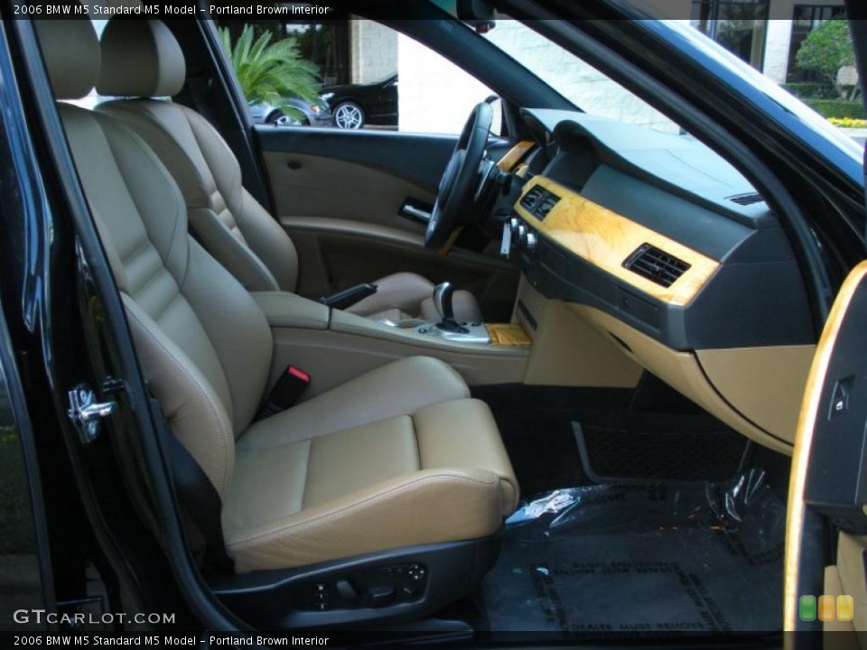 Portland Brown Interior Photo for the 2006 BMW M5  #45546141