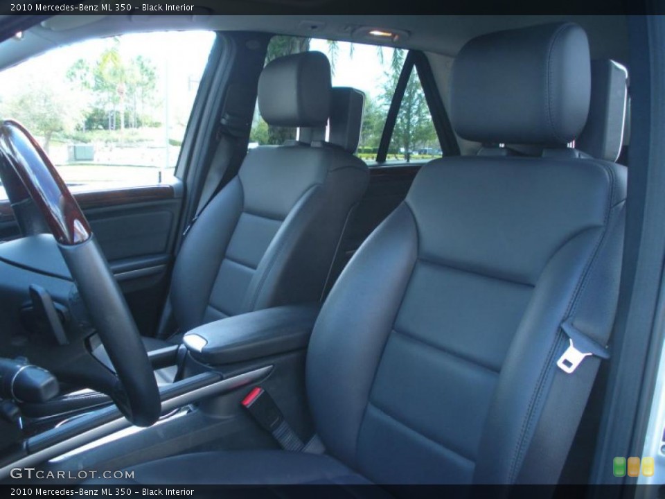 Black Interior Photo for the 2010 Mercedes-Benz ML 350 #45548757