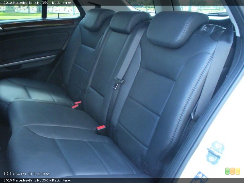 Black Interior Photo for the 2010 Mercedes-Benz ML 350 #45548765