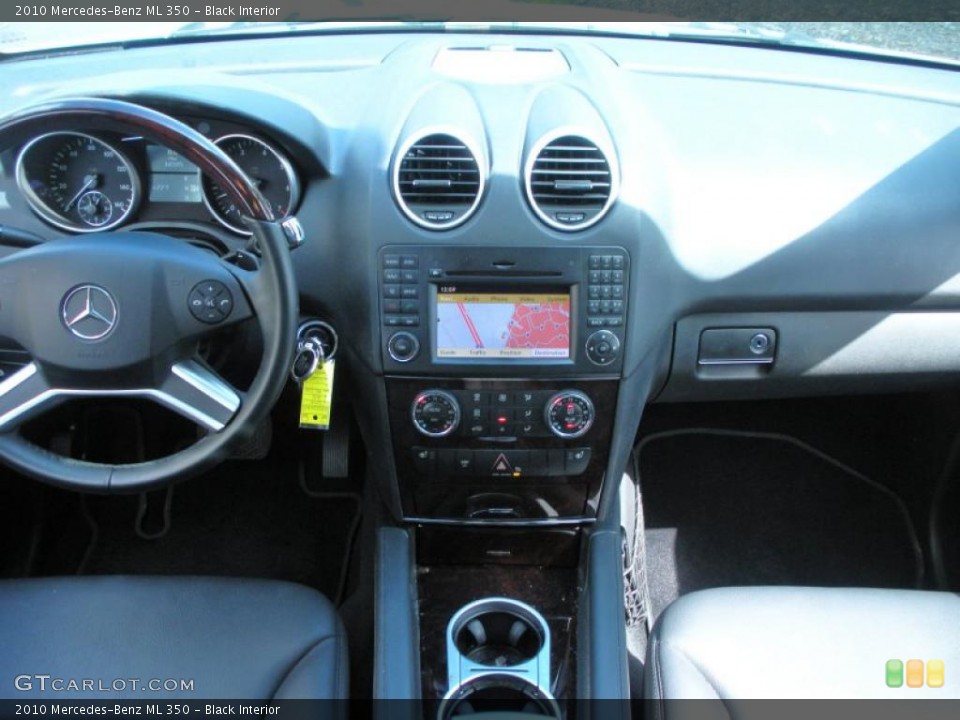 Black Interior Dashboard for the 2010 Mercedes-Benz ML 350 #45548789