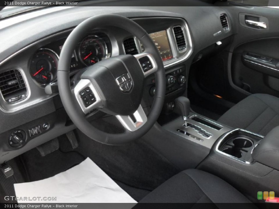 Black Interior Prime Interior for the 2011 Dodge Charger Rallye #45548973