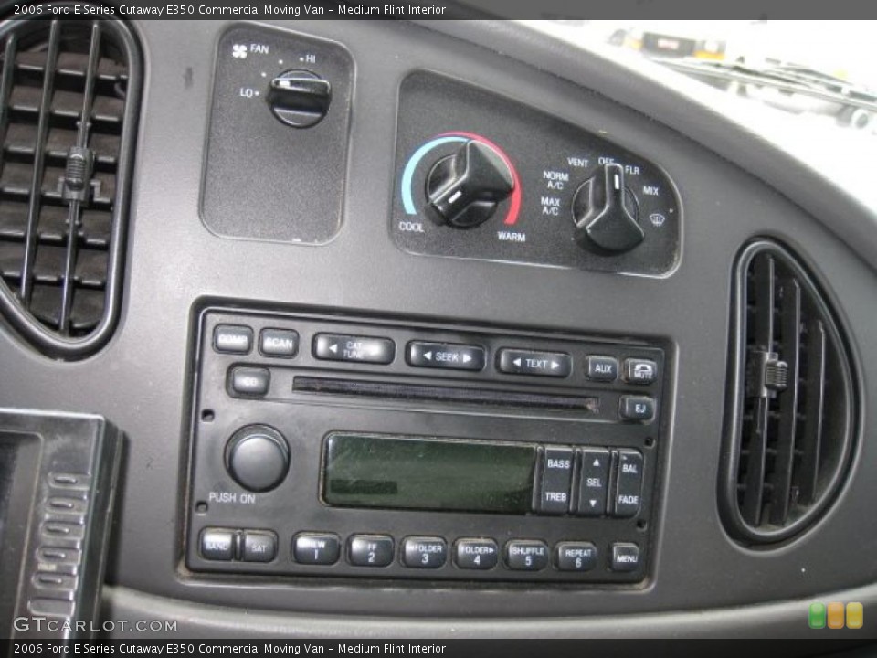 Medium Flint Interior Controls for the 2006 Ford E Series Cutaway E350 Commercial Moving Van #45549177
