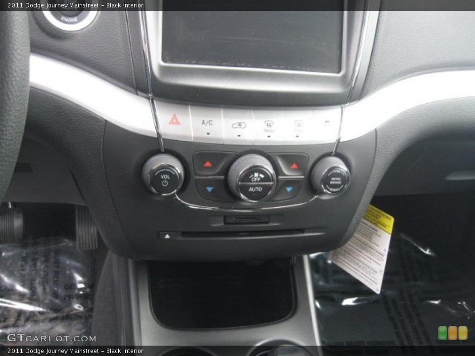 Black Interior Controls for the 2011 Dodge Journey Mainstreet #45551681