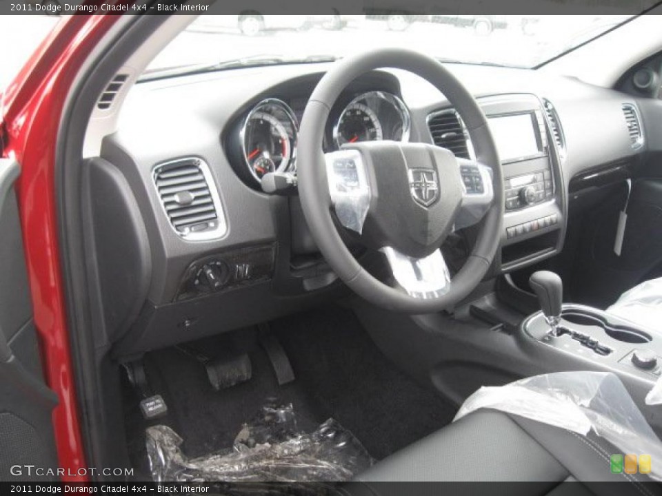 Black Interior Dashboard for the 2011 Dodge Durango Citadel 4x4 #45552237