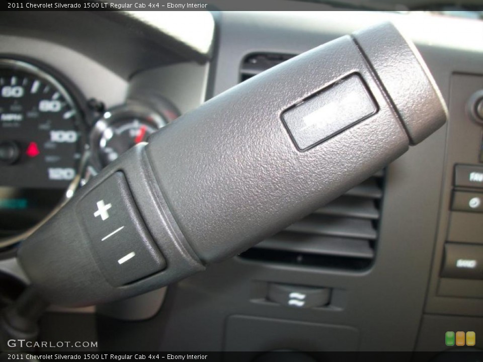 Ebony Interior Transmission for the 2011 Chevrolet Silverado 1500 LT Regular Cab 4x4 #45552597