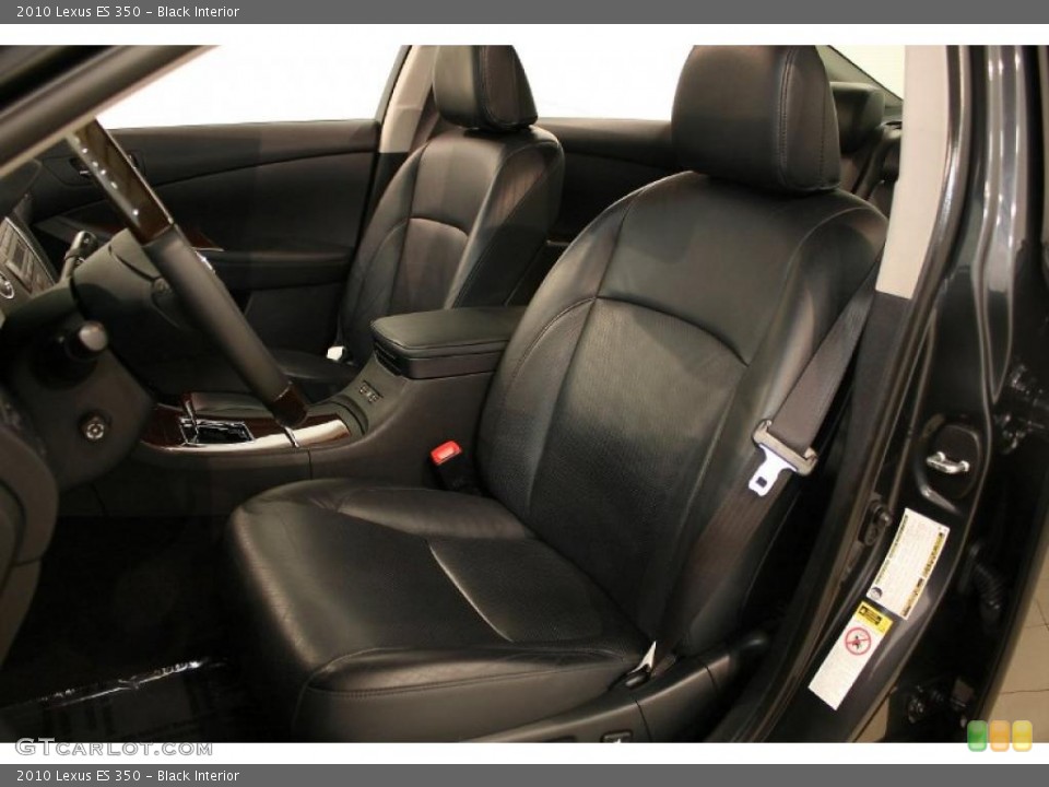 Black Interior Photo for the 2010 Lexus ES 350 #45553845