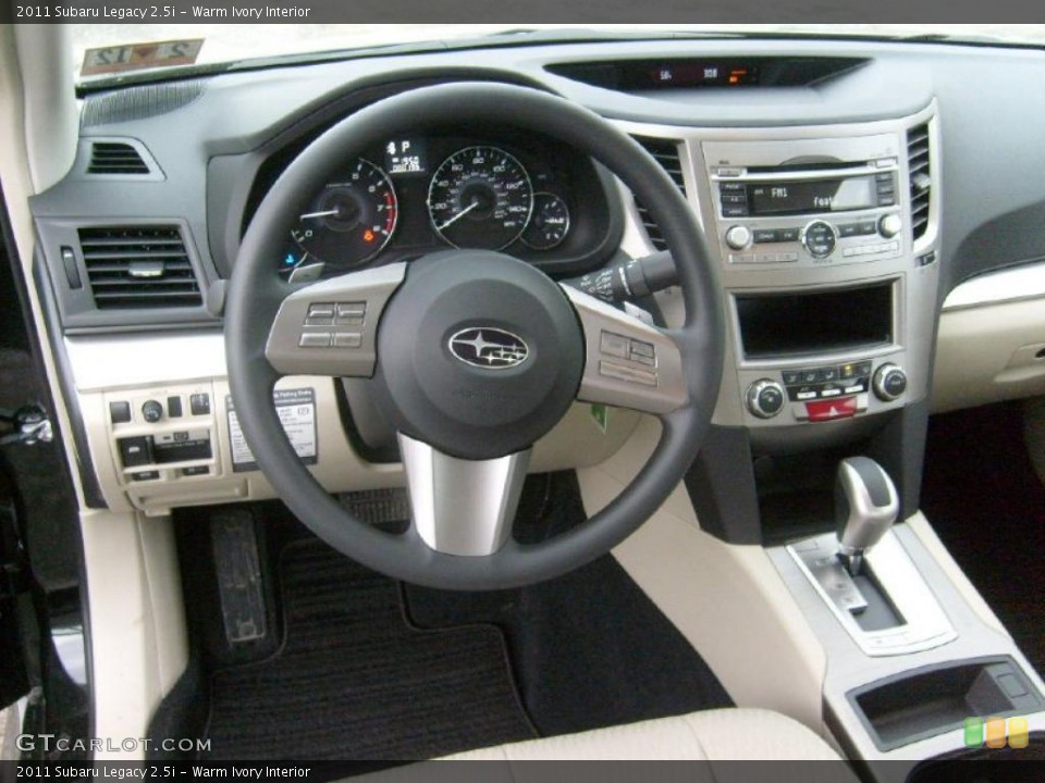 Warm Ivory Interior Dashboard for the 2011 Subaru Legacy 2.5i #45562259