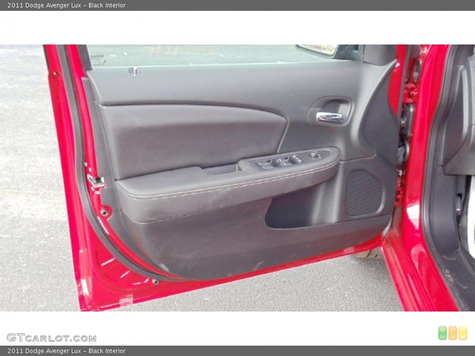 Black Interior Door Panel for the 2011 Dodge Avenger Lux #45563299