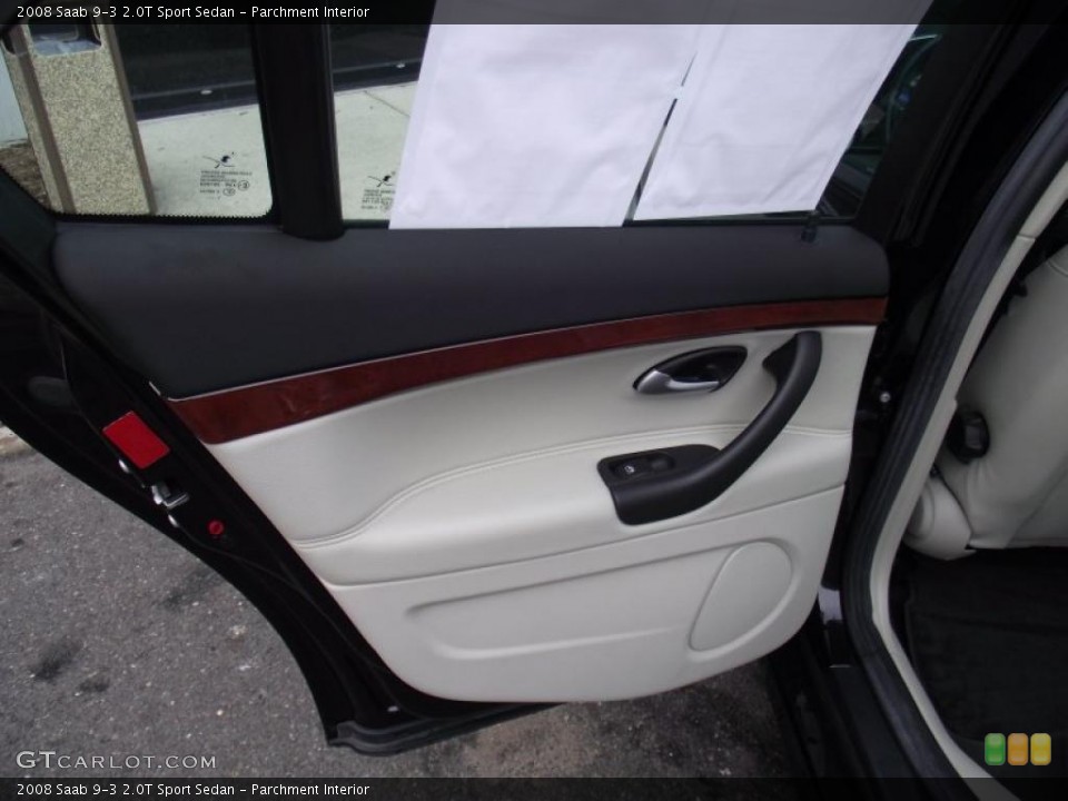 Parchment Interior Door Panel for the 2008 Saab 9-3 2.0T Sport Sedan #45564171