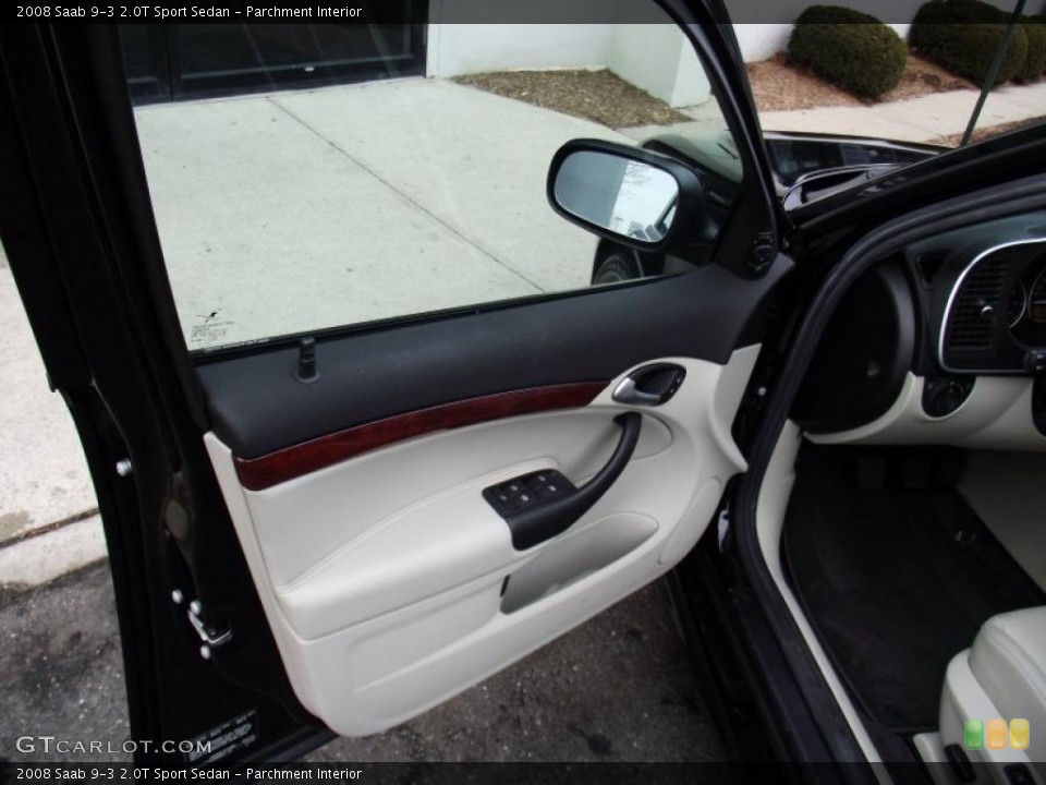 Parchment Interior Door Panel for the 2008 Saab 9-3 2.0T Sport Sedan #45564195