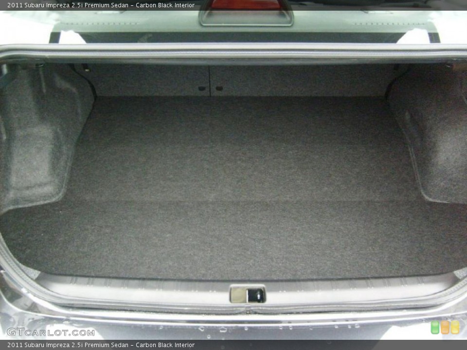 Carbon Black Interior Trunk for the 2011 Subaru Impreza 2.5i Premium Sedan #45564899