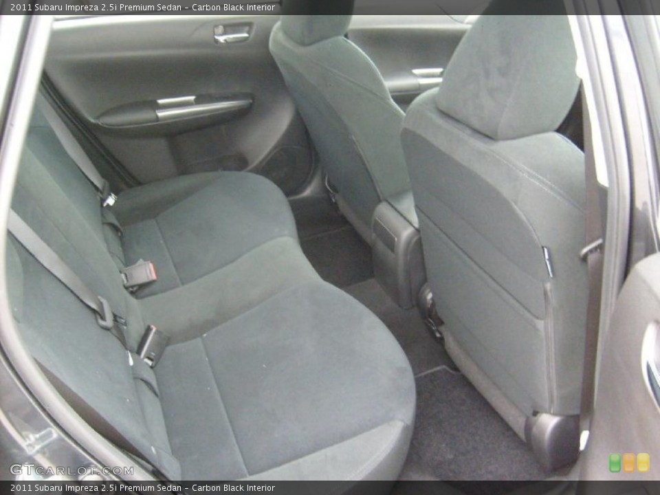 Carbon Black Interior Photo for the 2011 Subaru Impreza 2.5i Premium Sedan #45564915