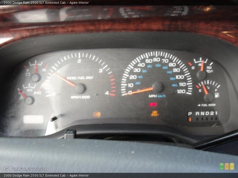 Agate Interior Gauges for the 2000 Dodge Ram 2500 SLT Extended Cab #45565123