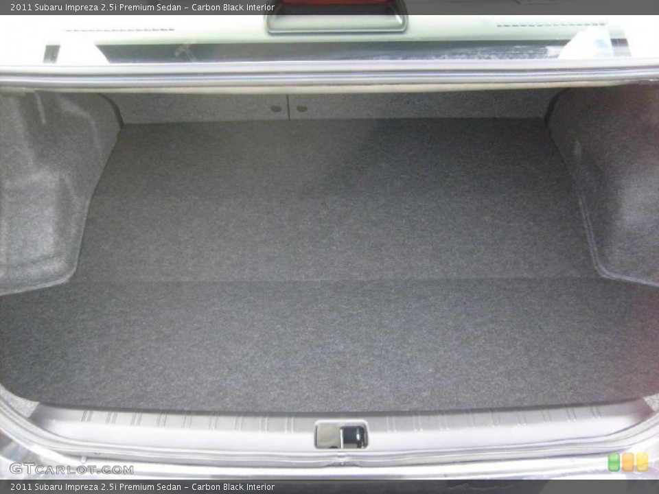 Carbon Black Interior Trunk for the 2011 Subaru Impreza 2.5i Premium Sedan #45565231