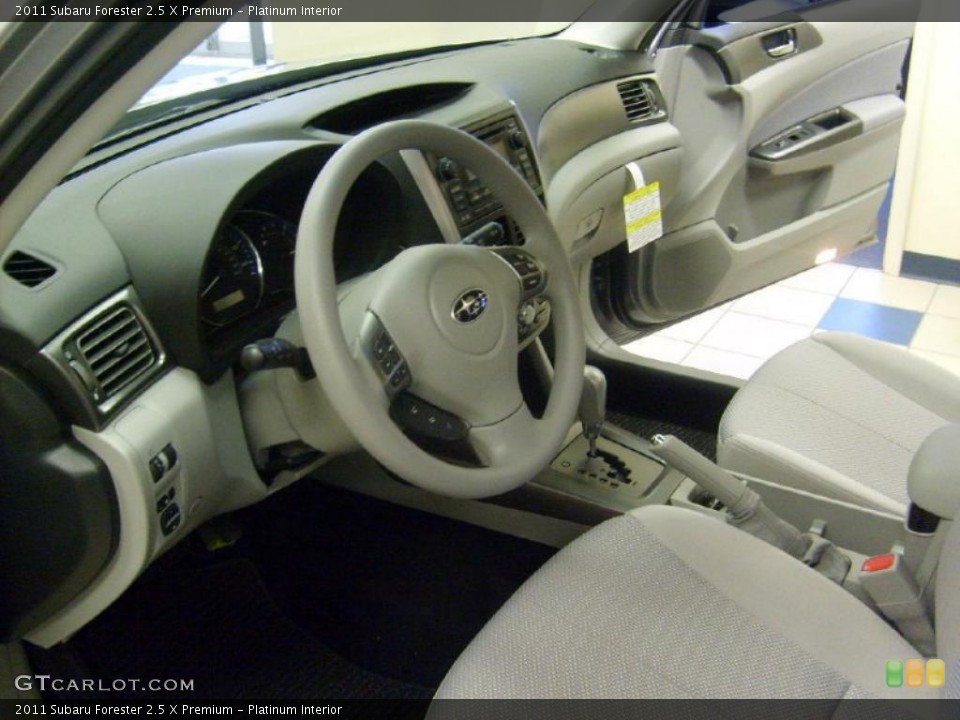 Platinum Interior Photo for the 2011 Subaru Forester 2.5 X Premium #45565487