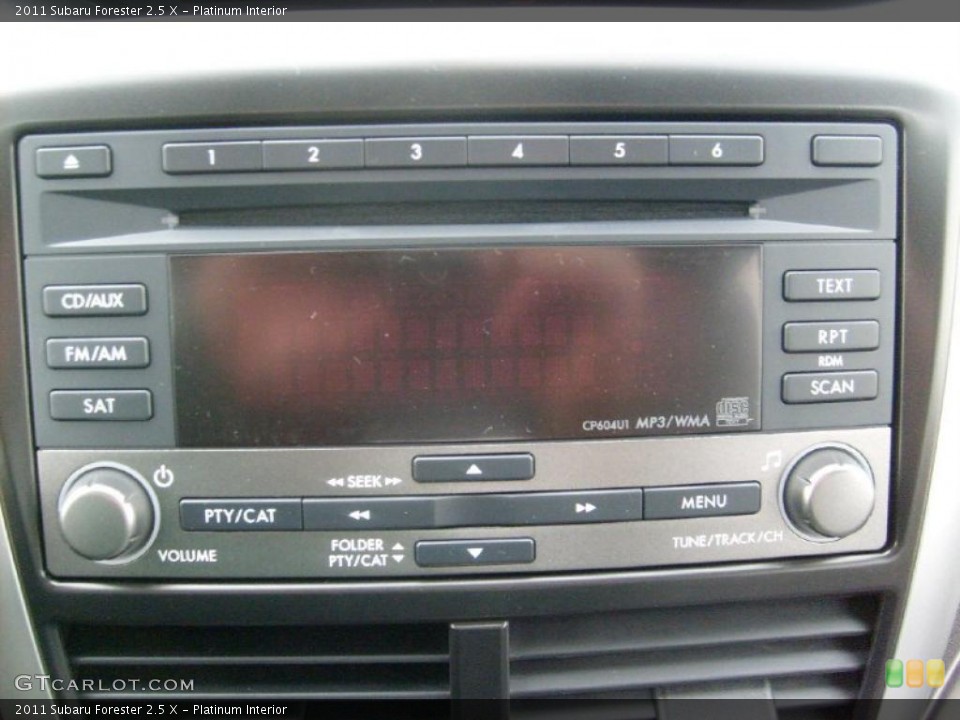 Platinum Interior Controls for the 2011 Subaru Forester 2.5 X #45566015