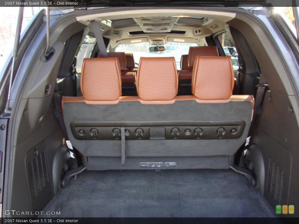Chili Interior Photo for the 2007 Nissan Quest 3.5 SE #45566123