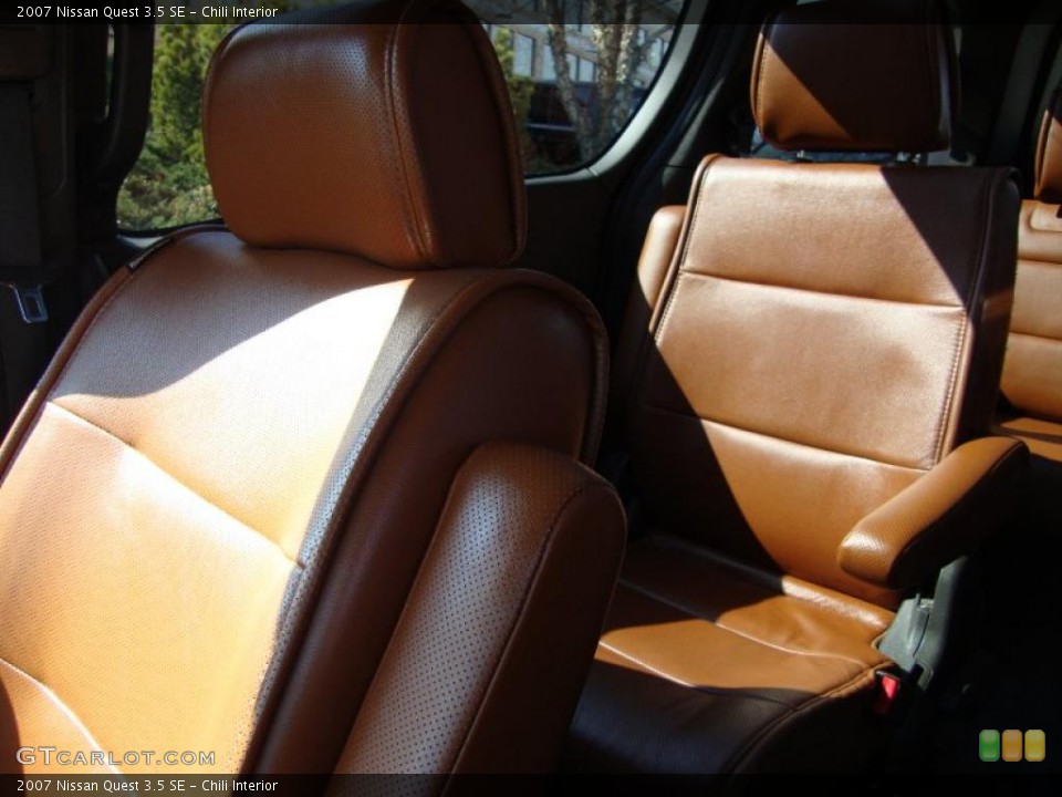 Chili Interior Photo for the 2007 Nissan Quest 3.5 SE #45566163